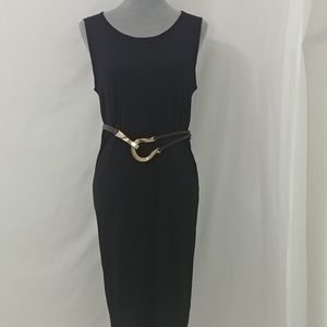 Eileen Fisher 100% silk straight dress